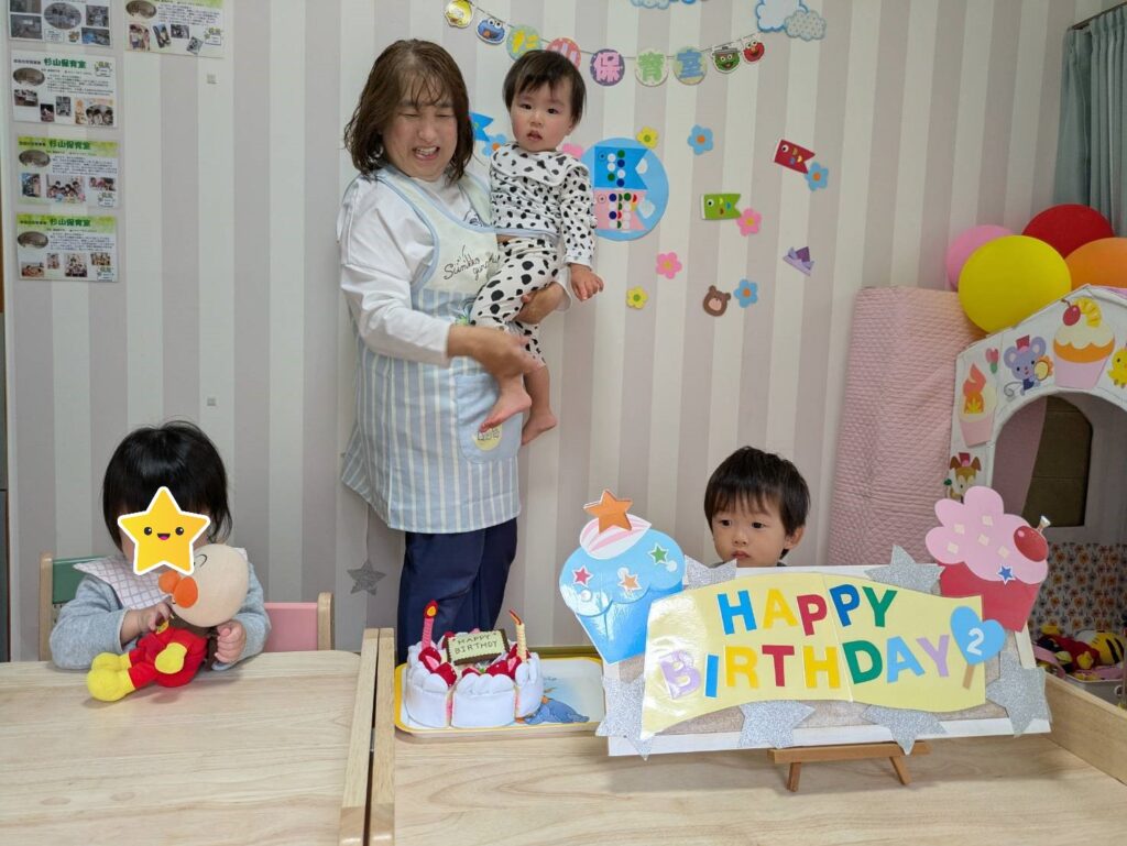 5月生まれの誕生会🎂