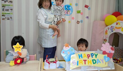 5月生まれの誕生会🎂
