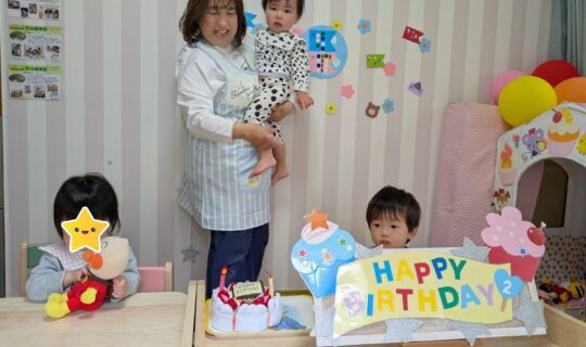 5月生まれの誕生会🎂